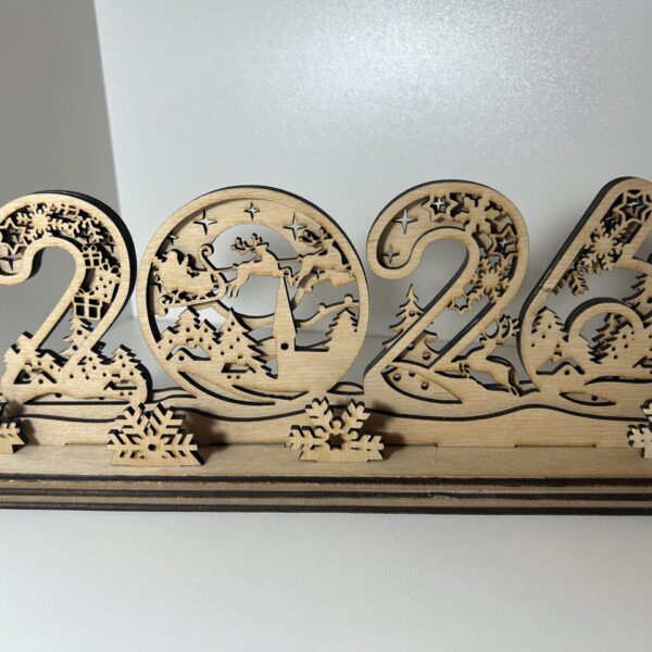 2026-os asztaldísz karácsonyi/ újévi - 2. kép