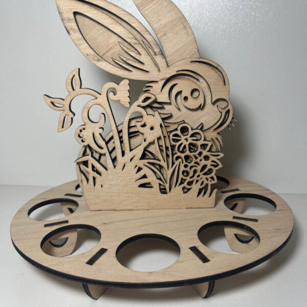 Asztali Nyuszi Tojástartó – 8 férőhelyes - 8. kép