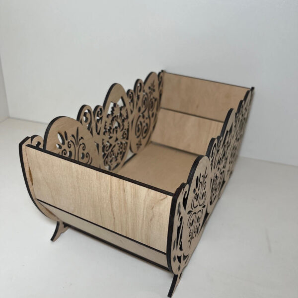 Hatalmas Húsvéti Tojástároló Kosár – Tojás Alakú Oldalfallal - 5. kép