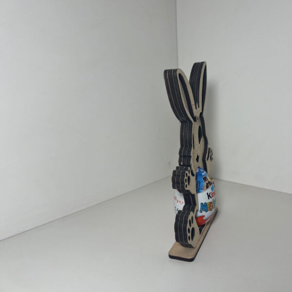 Kifesthető Húsvéti Nyuszi Édességtartó - 5. kép