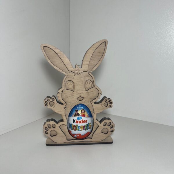 Kifesthető Húsvéti Nyuszi Édességtartó - 4. kép